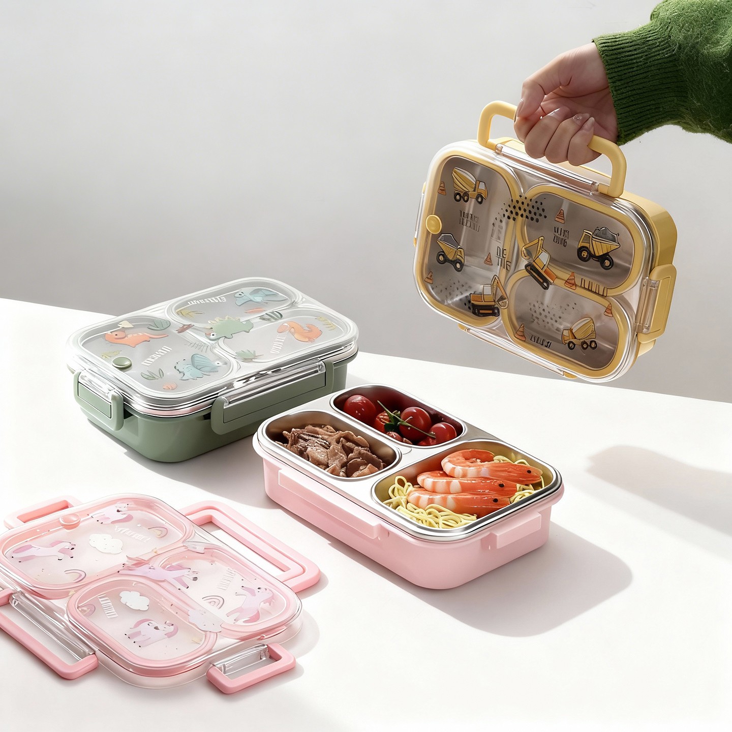 Large Capacity Cartoon Childre - огляд і ціна Baby Food Container