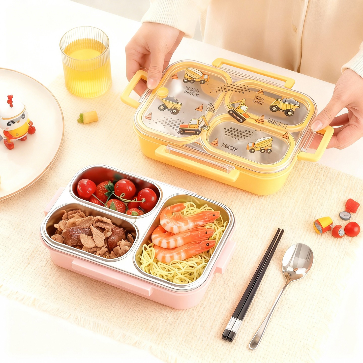 Large Capacity Cartoon Childre - огляд і ціна Baby Food Container